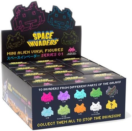 Space Invaders Vinyl Blind Box POP Figures Set of 12