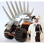 Two-Face- Lego Batman Minifigure and Spike Cycle
