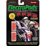 ElectroPods Flashing Red LED Motorcycle Brake Lights - Chrome Casing