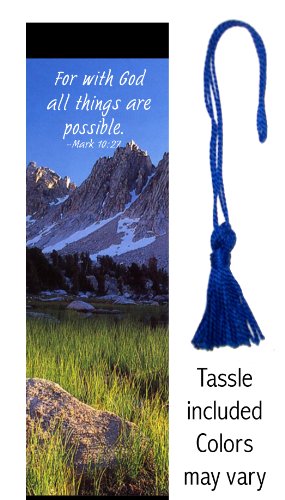 For With God Bookmark