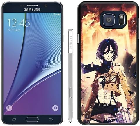 Samsung Galaxy Note 5 Case,Attack on Titan 17 Black Samsung Galaxy Note 5 Phone Case CHG CASE