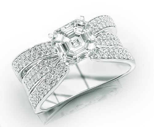 1.53 Carat Prong-set Marquise And Baguette Ring