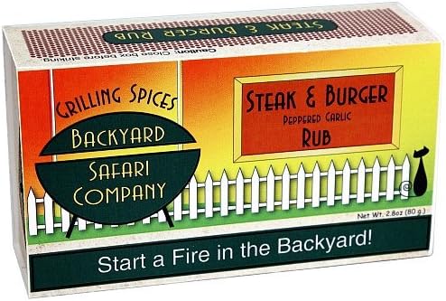 Steak &amp; Burger Rub - Grilling Spices, All Natural, Gluten Free