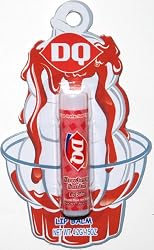 DQ - Dairy Queen Strawberry Sundae Flavored Lip Balm (1 Each)