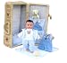 Petitcollin- 622509 - Poupée - Léo - Mon Petit Nounours - 25 cm - Valisette