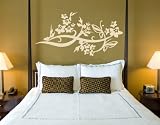 Best Quality Vinyl Wall Sticker Decals - Wing Vine ( Size: 24in x 12in - Color: golden yellow ) - No: 1708
