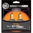 GE H7-55NH/BP2 Nighthawk Automotive Replacement Bulbs, Pack of 2