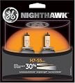GE H7-55NH/BP2 Nighthawk Automotive Replacement Bulbs - Pack of 2