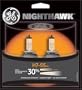 GE H7-55NH/BP2 Nighthawk Automotive Replacement Bulbs, Pack of 2
