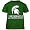 Michigan State Spartans Green Toddler Biggest Lil' Fan T-shirt