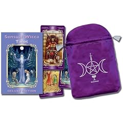 Sensual Wicca Tarot/Tarot de La Sensualidad Wicca [With Embroidered Satin Bag]