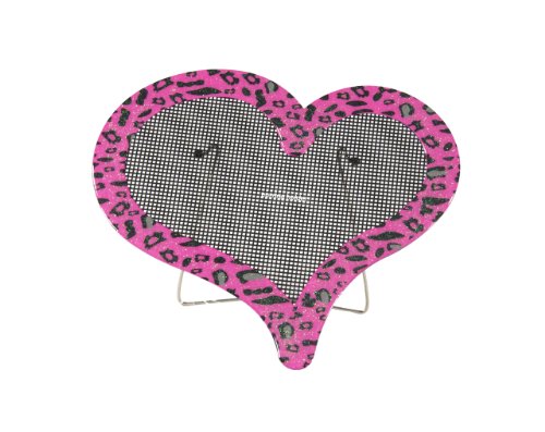 Molly 'N Me Print Heart Earring Screen