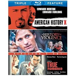 American History X / A History of Violence / True Romance (Triple Feature) [Blu-ray]