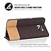 Galaxy S6 Case, NOOT PRODUCTS [Ultra Slim] Galaxy S6 Wallet Case Premium Slim-Fit Protective Nylon Folio Case with Card Slot Holster and Premium Grade TPU Casing [Flip Hard Case] Cover for Samsung Galaxy S6 SM-G920 2015 Model
