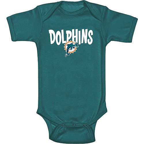 Reebok Miami Dolphins Newborn Creeper 12 Months