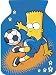 CharacterWorld Simpsons Bart Springfield Utd Hot Water Bottle and Cover