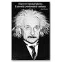 Curiosity - Albert Einstein 23"x35" Art Print Poster