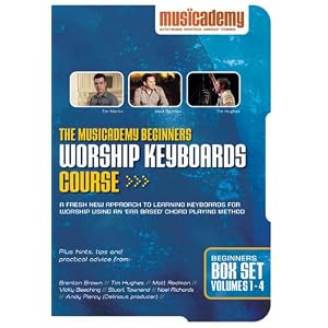 The Musicademy Intermediate Worship Keyboard Course Box Set Volumes 1-3