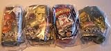 Burger King Vintage Set of 4 Universal Monsters : Dracula the Mummy Frankenstein Creature From the Black Lagoon