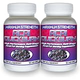 Acai Quick Burn (2 Bottles) The #1 Rated Acai Berry Fat Burner w/ Garcinia Cambogia, All Natural Weight Loss Diet Pillby Acai Quick Burn High...