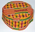 Kente Kufi Kofi Hat Style #1