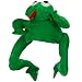 Velvet Frog Hat - Green W40S17B