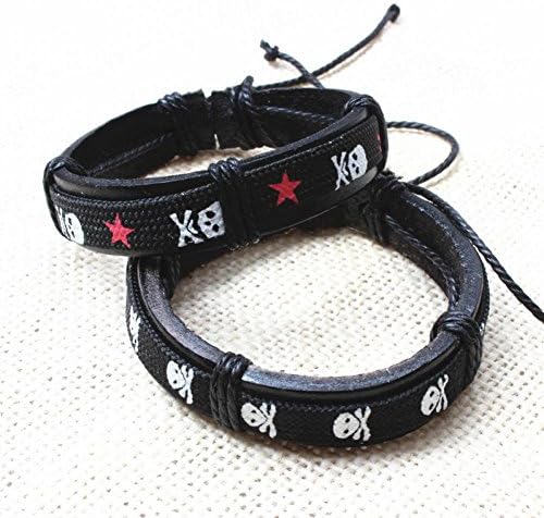 Lover dreams XS125 South Korea Euramerican street fashion leisure all-match neutral retro Cangshi surfing genuine leather bracelet bracelet