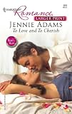 To Love And To Cherish (Harlequin Romance)