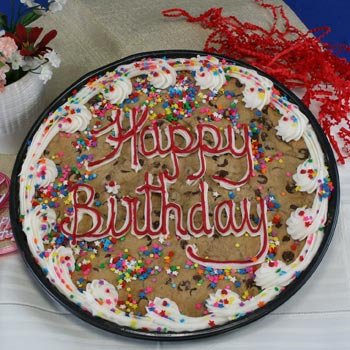 Happy Birthday Message Cookie - 12 by David
