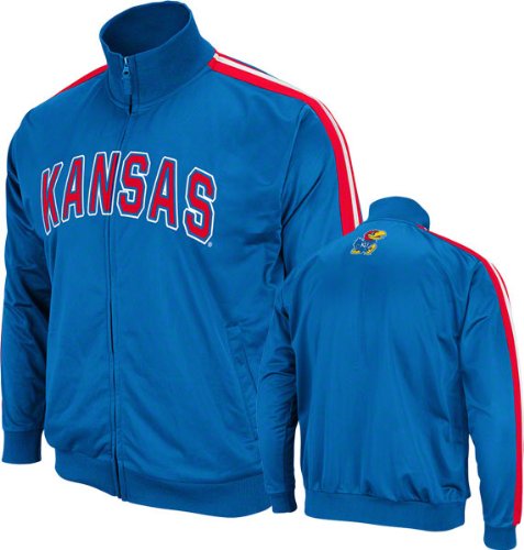 Kansas Jayhawks Royal Pace Track Jacket