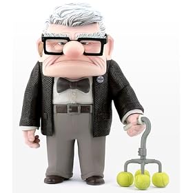 Sideshow Collectibles Hot Toys Disney / Pixar Up Movie 7 Inch Vinyl Figure Carl Fredricksen