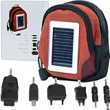 Trademark Global 72-00625, Deluxe Solar Power Charger Bag Cell Phone and Other
