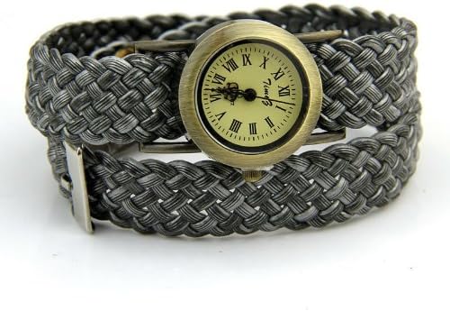 Vintage Longing Braided Leather Sports Bracelet Watches