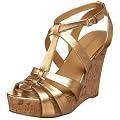 Nine West Women's Getby Wedge (10, Gold)
