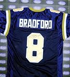 Sam Bradford Autographed/Hand Signed Football Jersey (St. Louis Rams)