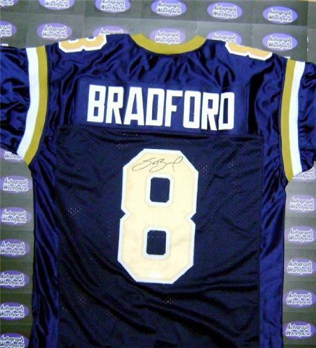 Sam Bradford Autographed/Hand Signed Football Jersey (St. Louis Rams)