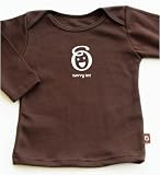 Savvy Tot logo long sleeve toddler / infant t-shirt - chocolate brown