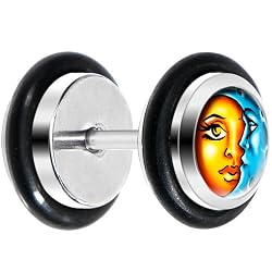 0 Gauge Celestial Sun And Moon Cheater Plug