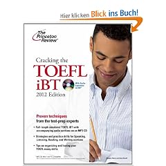 Cracking the TOEFL iBT with CD, 2012 Edition (College Test Preparation)
