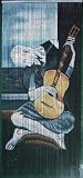 Old Guitarist - Picasso Beaded Curtain 125 Strands (+hanging hardware)