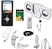 9 In 1 Accessory Bundle Combo for Apple Ipod Nano Chromatic 4th Generation 8gb, 16gb Series: Black Silicone Skin Case Cover, USB 2in1 Data Sync Cable, Car Charger, Wall / Travel / AC Adapter Charger, 3.5mm Stereo Headset, Earbud Caps (come with 3 different sizes), Armband, Portable Foldable Speaker Dock, and a Screen Protector by HappyZone 9 In 1 Accessory Bundle Combo for Apple Ipod Nano Chromatic 4th Generation 8gb, 16gb Series: Black Silicone Skin Case Cover, USB 2in1 Data Sync Cable, Car Charger, Wall / Travel / AC Adapter Charger, 3.5mm Stereo Headset, Earbud Caps (come with 3 different sizes), Armband, Portable Foldable Speaker Dock, and a Screen Protector by HappyZone