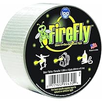Intertape Polymer Group FF30 Fire Fly Glow in the Dark Duct Tape, 2-Inch-by-10-Yard, Plain
