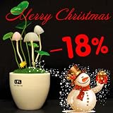 LED, Jeu de lumière, veilleuse de champignon, lumière dodo, veilleuse décorative, lampe de table, So-ELL11-W. REMISE- 18% spécial pour Noël, jusqu'à 25/12/2011.