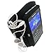 igadgitz Black Water Resistant Neoprene Sports Gym Jogging Armband for BlackBerry Curve Gemini 8520 thumb