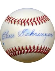 Collectibles: Chas Gehringer Autographed Baseball - Hollywood Collectibles