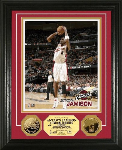 Highland Mint Cleveland Cavaliers Antwan Jamison 24K Gold Coint Photo Mint