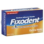 Fixodent Denture Adhesive Powder, Dawn to Dark, Extra Hold 2.7 oz (76 g)