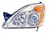 Depo 317-1146PXAS1 Honda CRV Chrome Headlight Projector Assembly Set