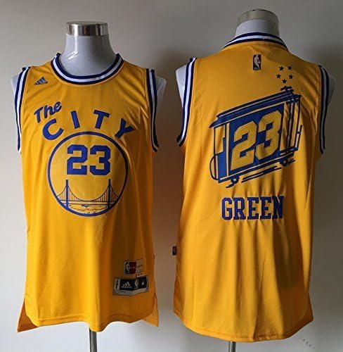 Adult Men's DGreen_GsW #23 Hardwood Classics Swingman Jersey(Adult) Medium