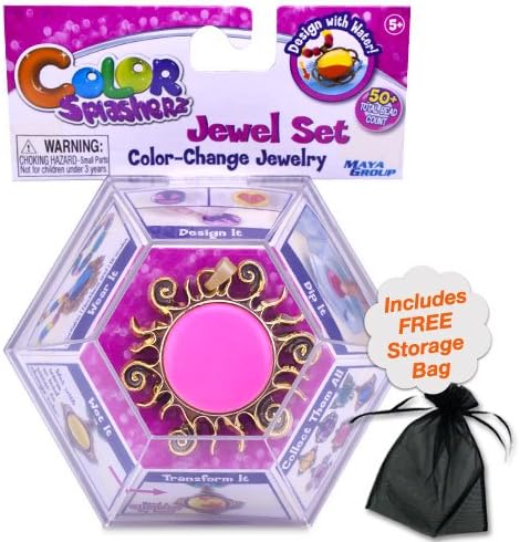 Color Splasherz Jewel Set with Free Storage Bag